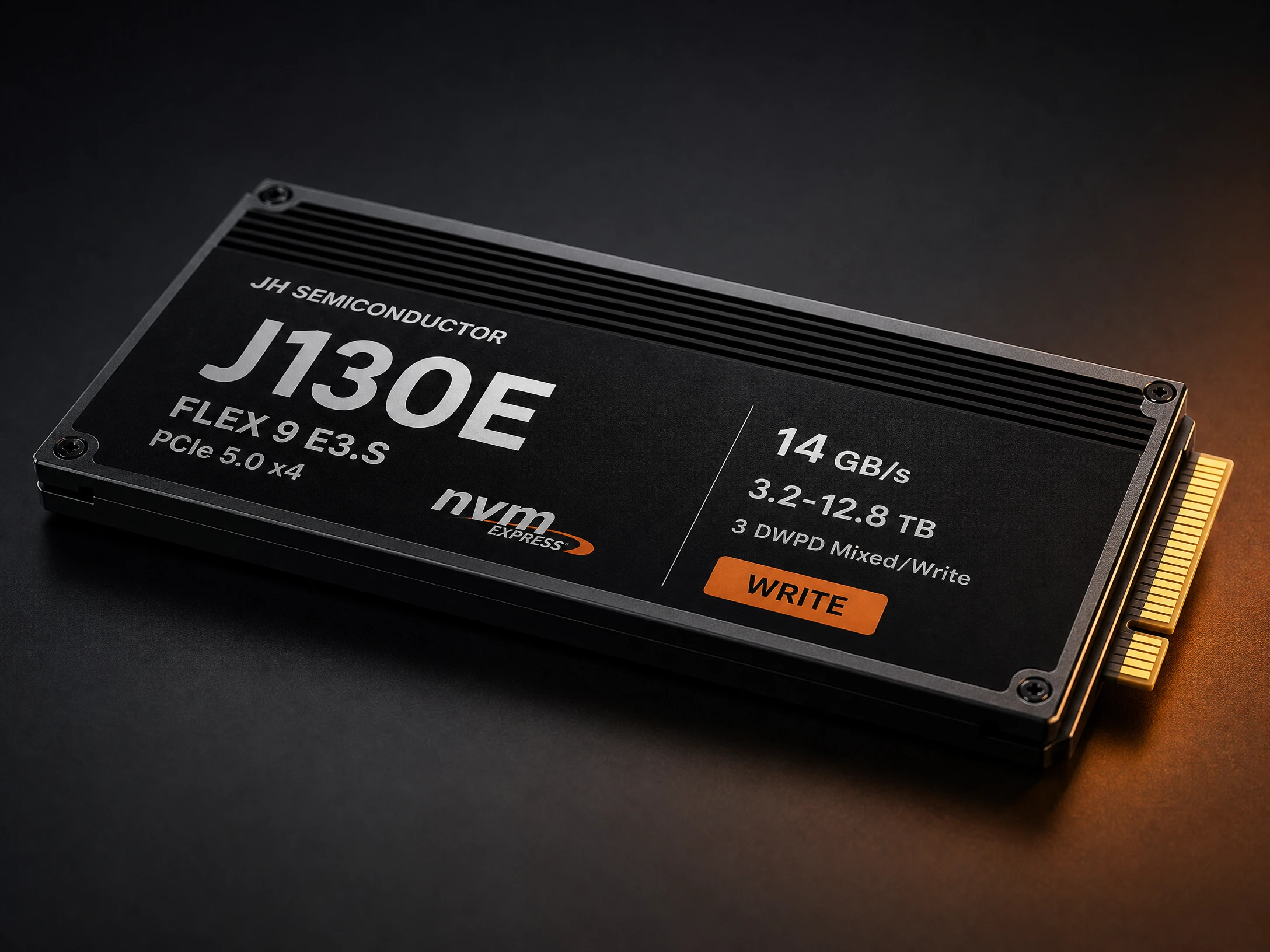 J130E — PCIe Gen5 エンタープライズ NVMe SSD