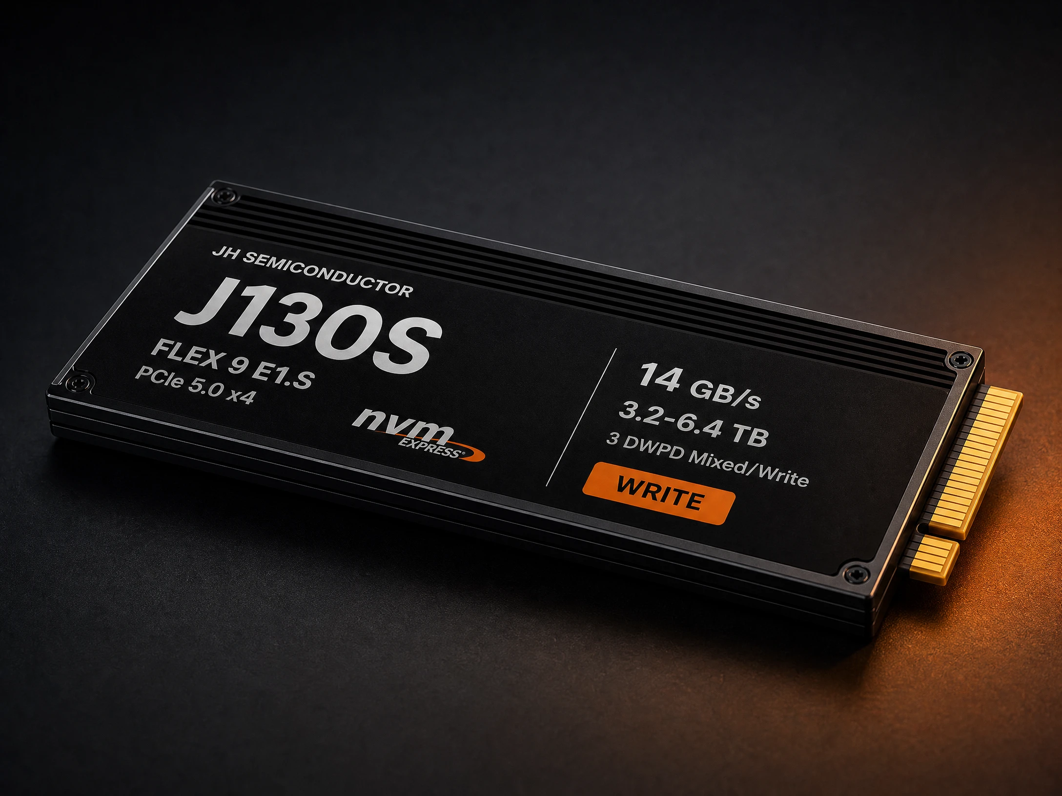 J130S — PCIe Gen5 エンタープライズ NVMe SSD