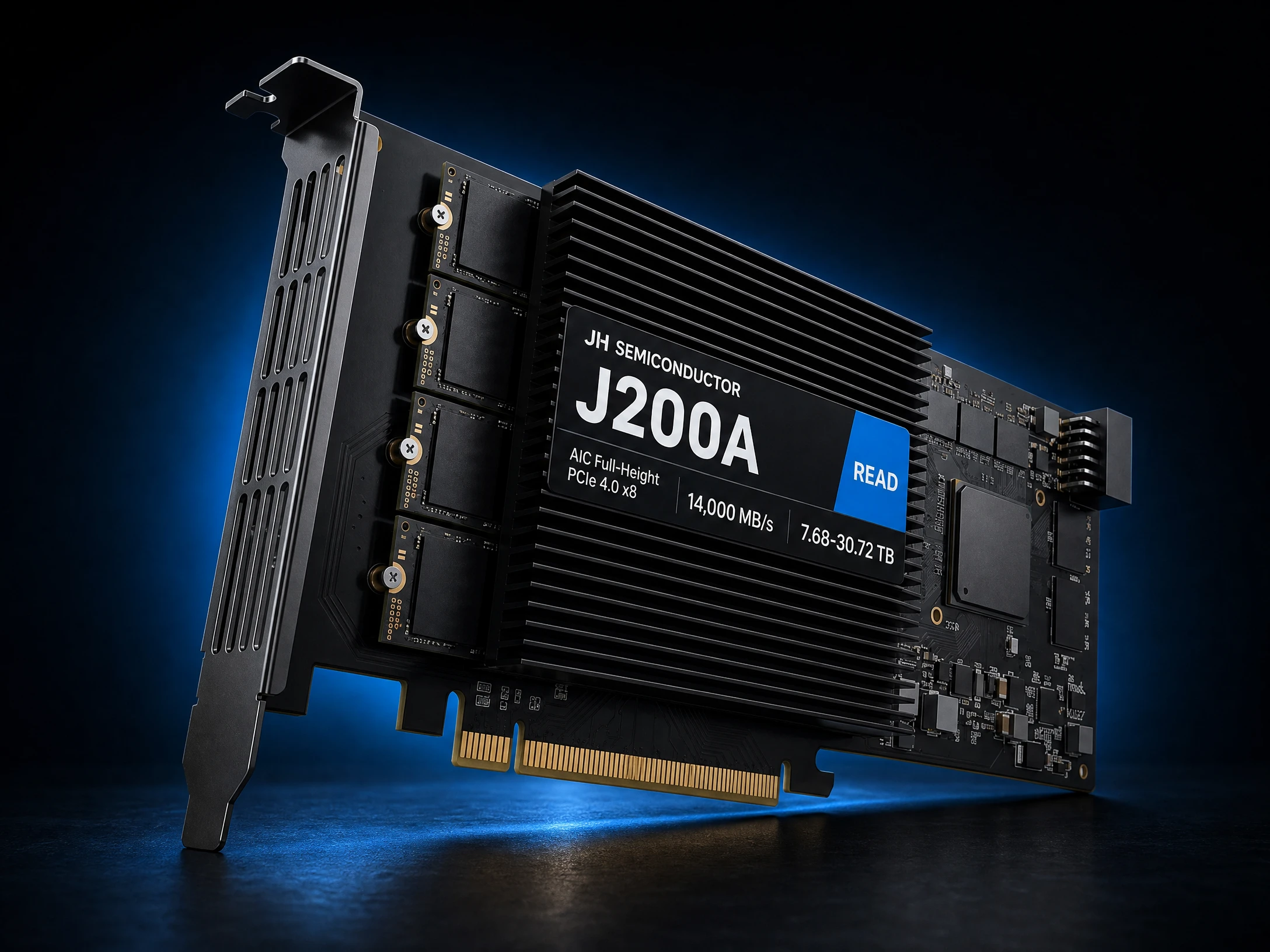 J200A — PCIe Gen4 企业级 NVMe SSD