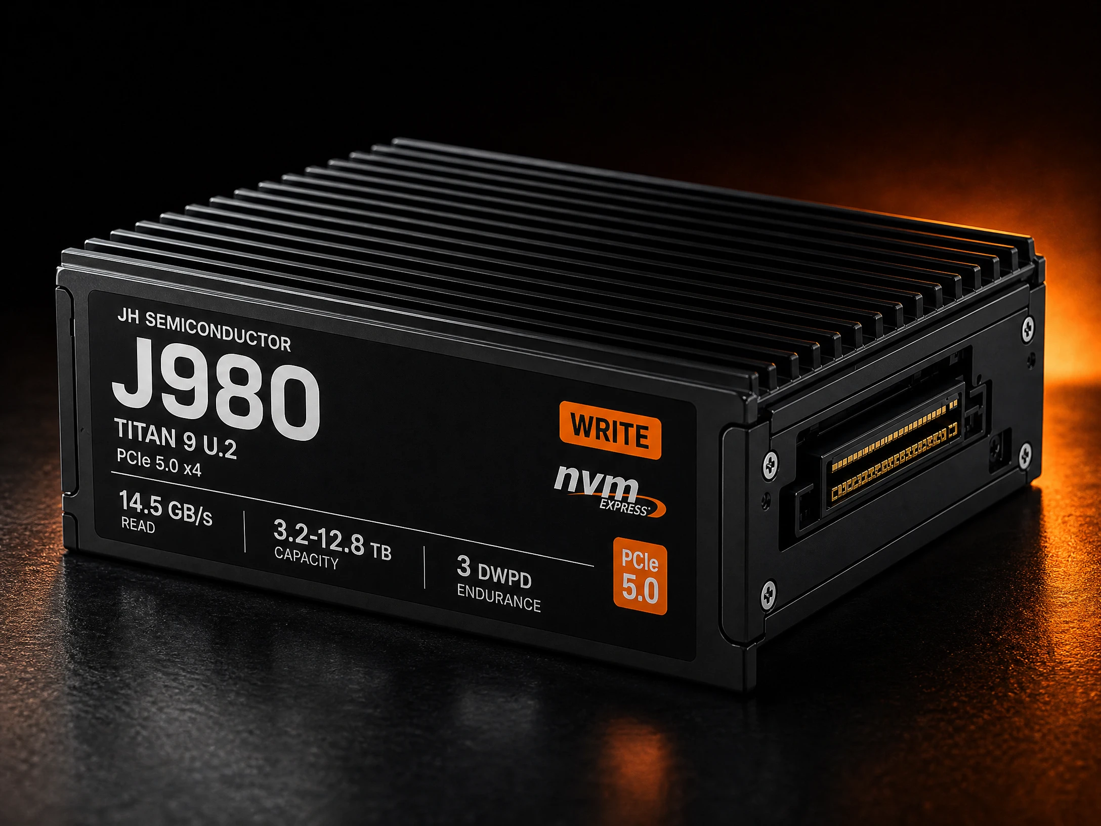 J980 — PCIe Gen5 エンタープライズ NVMe SSD