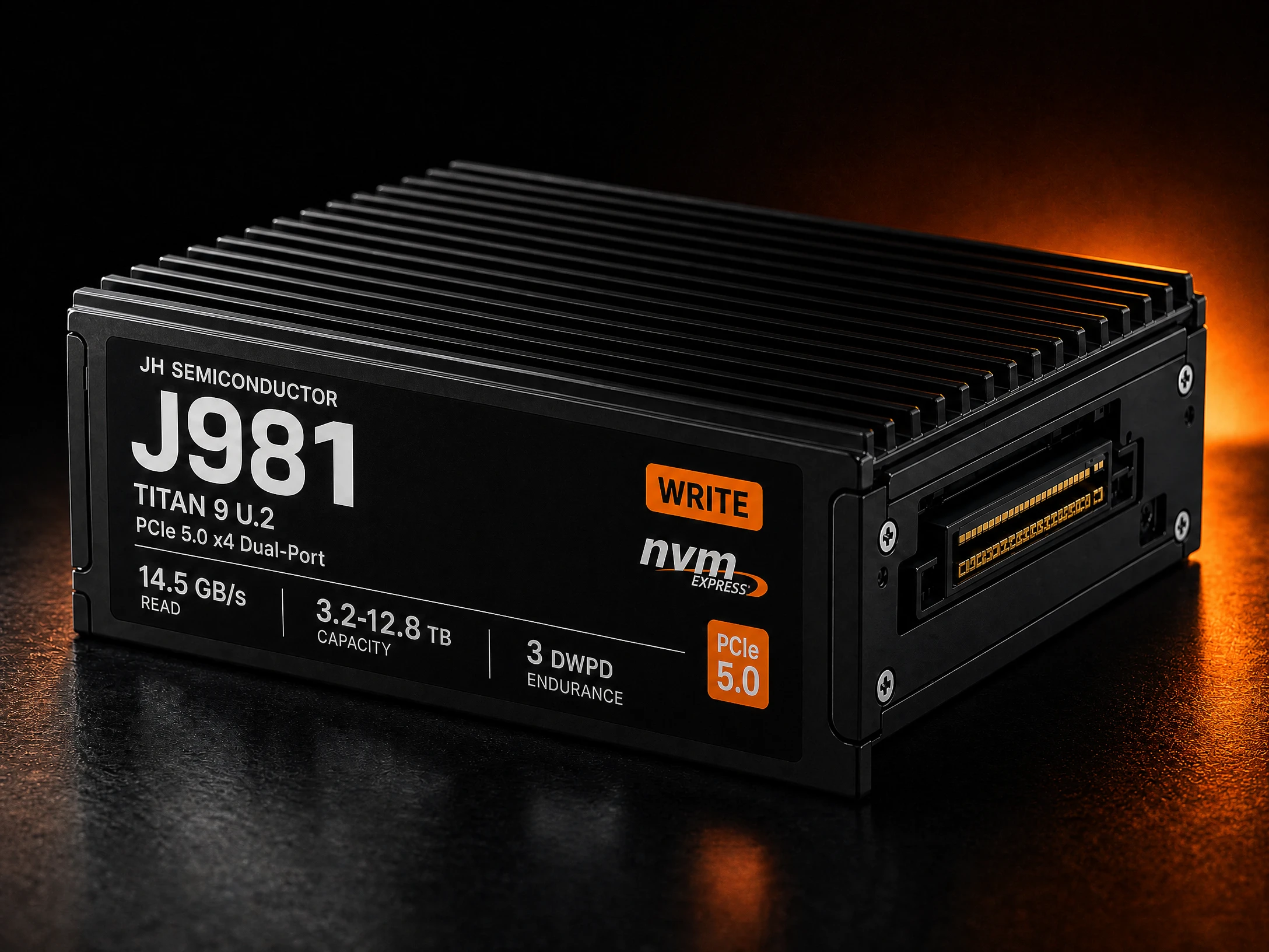 J981 — PCIe Gen5 エンタープライズ NVMe SSD